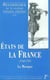 Recherches sur la musique française classique. Volume (30) XXX - Etats de la France (1644-1789). La Musique : les institutions et les hommes.
