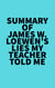 Summary of James W. Loewen's Lies My Teacher Told Me