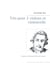 Trio pour 2 violons et violoncelle - Restitué et édité par Micheline Cumant