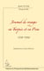 Journal de voyages en Turquie et en Perse - 1734-1744