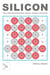 Silicon - The checkerboard-like planar atomic structure