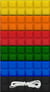 Bougie à modeler couleurs vives