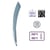 Spatule "Flipper" 33cm - gris