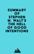 Summary of Stephen M. Walt's The Hell of Good Intentions