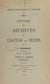 Inventaire des archives du château de Vezins (1). Vezins et annexes. Recoules I