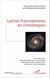 Lettres francophones en chronotopes