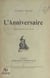 L'anniversaire - Comédie en un acte