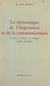 La dynamique de l'expression et de la communication - La voix, la parole, les mimiques et gestes auxiliaires