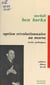 Option révolutionnaire au Maroc - Suivi de Écrits politiques, 1960-1965
