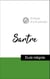 Analyse d'une pensée : Sartre (résumé et fiche de lecture plébiscités par les enseignants sur fichedelecture.fr)