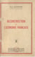 Reconstruction de l'économie française