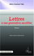 Lettres à une génération sacrifiée - Poèmes