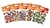 Ensemble de confettis décoratifs en papier Global Gift - Halloween - Produit vendu à l'unité