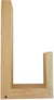Pied de lampe en bois serre-livre - 28cm
