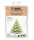 Moule bougie silicone - Sapin - diam 8.4 h 8.5 cm