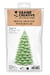 MOULE BOUGIE SAPIN 9 H15.2CM