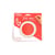 Coupon toile coton 45 x 60 cm - rouge clair