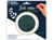 Coupon toile coton 45 x 60 cm - bleu minéral