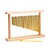 Chimes de table, avec support en bois + 1 mailloche - Fuzeau