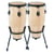 Lot de 2 congas naturelles, peaux naturelles - Fuzeau