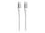 Force Power - Câble USB - 24 pin USB-C (M) pour 24 pin USB-C (M) - 3 A - 2 m - blanc