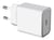 Force Power Lite - Adaptateur secteur - 100 % de plastique recyclé - 25 Watt - PD (24 pin USB-C) - blanc