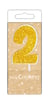 Mini bougie ScrapCooking® - 2 - Dorée