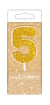 Mini bougie ScrapCooking® - 5 - Dorée