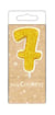 Mini bougie ScrapCooking® - 7 - Dorée