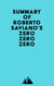 Summary of Roberto Saviano's Zero Zero Zero