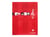 Cahier de Musique et Chant piqué 17x22 cm 56 pages séyès - Coloris assortis