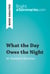 What the Day Owes the Night by Yasmina Khadra (Book Analysis) - Detailed Summary, Analysis and Reading Guide
