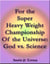 For the Super Heavy Weight Championship Of the Universe: God vs. Science