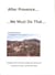 After Provence...We Must Do That...