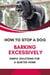 How to Stop a Dog from Barking Excessively: Simple Solutions for a Quieter Home