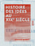 Histoire des idées au XIXe siècle