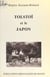 Tolstoï et le Japon : La Découverte de Tolstoï à l'ère Meiji