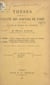 Étude critique d'une carte ancienne de Pologne dressée par Stanislas Staszic (1806) - Thèses présentées à la Faculté des sciences de Paris pour obtenir le titre de Docteur de l'université