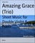 Amazing Grace (Trio) - Sheet Music for Double Violin & Piano