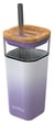 Verre Quokka - Glass liquid cube Lilac gradient - 540 ml