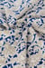 Tissu voile coton imprimé Promod - 300 x 137 cm - Bleu écru