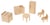 Assortiment de 6 miniatures - Cuisine - Decopatch