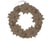 Couronne de fleur Decopatch - Papier mâché - Beige - 29 cm