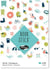 Carnet de stickers autocollants Maildor - Book Stick' Journal - A6 - 1076 pièces