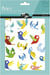 Set de gommettes oiseaux Maildor - Baby - 6 planches