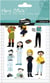 Gommettes figuratives Métiers Maildor - Mimi Stick - 52 pièces