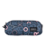 Trousse Roxy - Da Rock Printed - 2 compartiments - Rectangulaire - Bleu