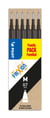 Lot de 6 recharges pour stylo roller effaçable - Noir - FriXion Ball & FriXion Ball Clicker - Pointe moyenne - Pilot