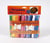 Lot de 105 échevettes + cartonnettes DMC - Coloris divers 