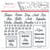 Stampo Bullet Clear - Organisation Mois - Aladine